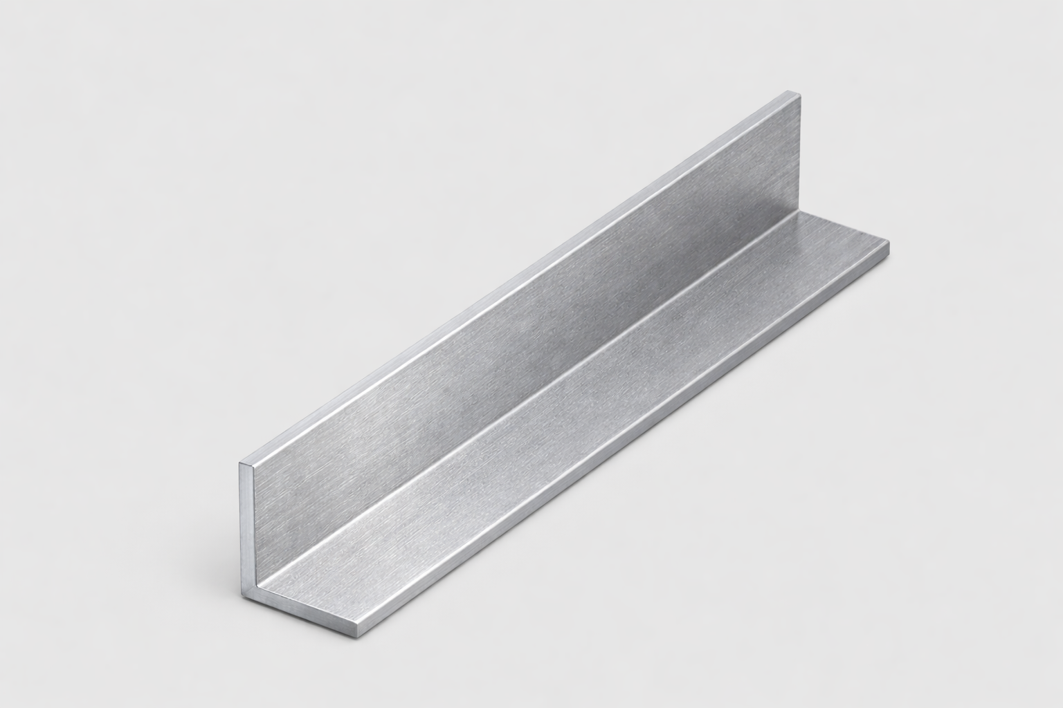 Profilo in alluminio angolare grezzo | lati uguali | barra da 1 mt | per mobili e strutture | varie misure