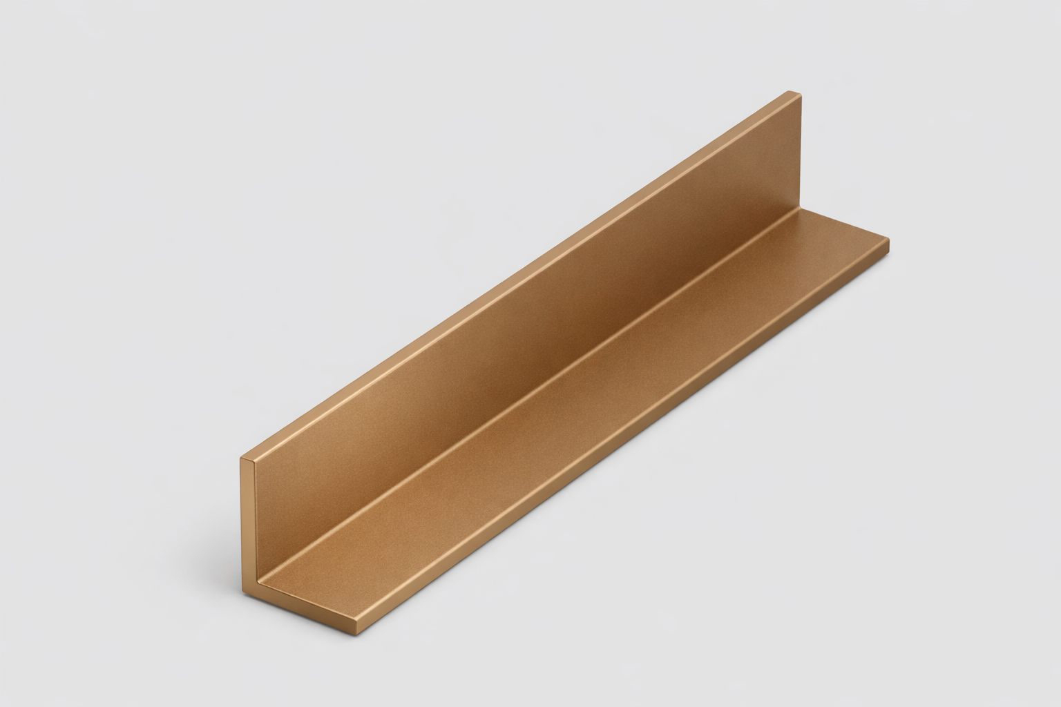 Profilo in alluminio angolare bronzo anodizzato | lati uguali | barra da 1 mt | per mobili e strutture | varie misure